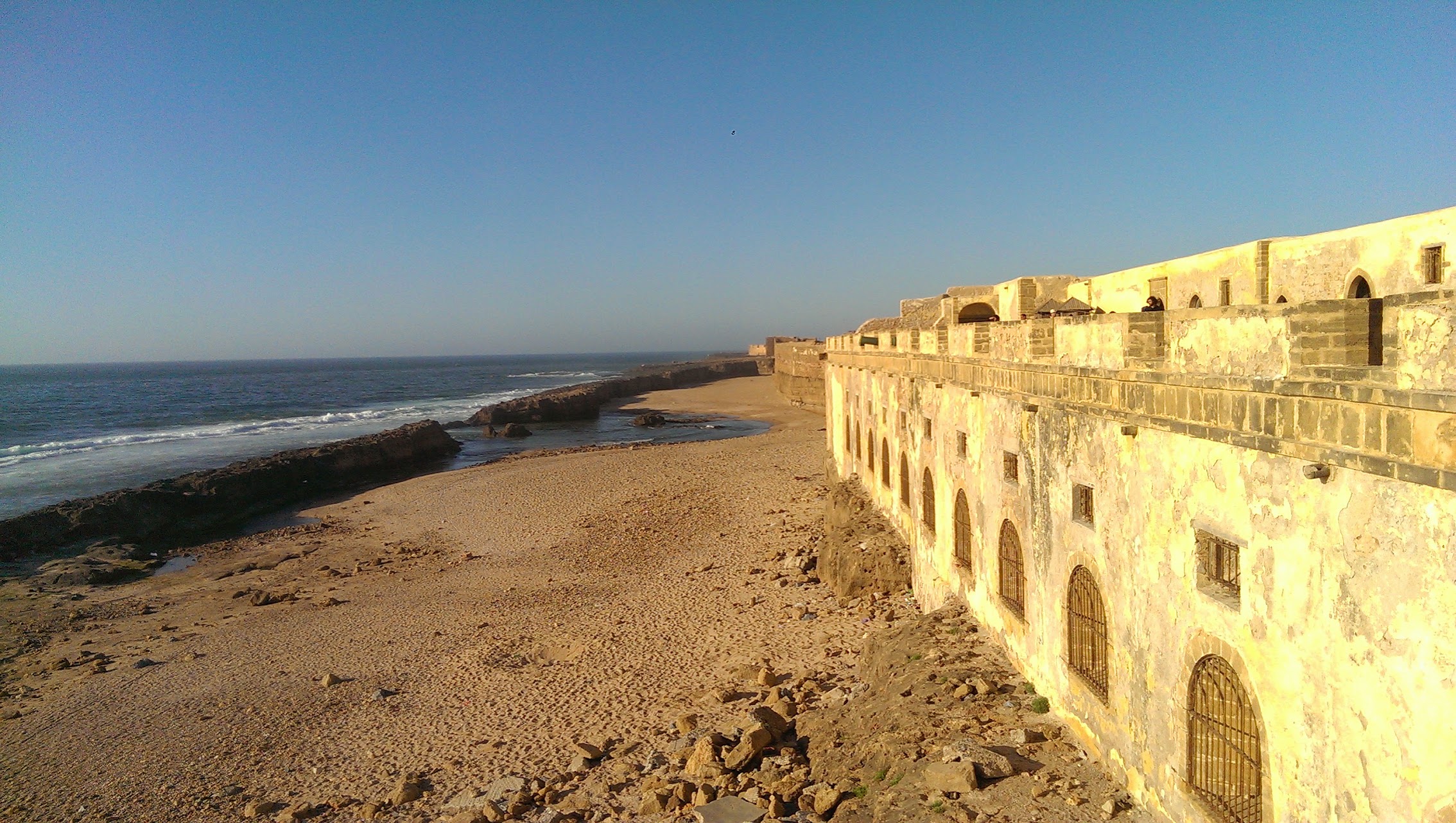 برج على أسوار سلا قبالة الأطلسي